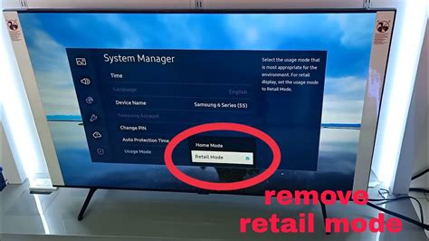 Select Settings and then select General. . Samsung retail mode uninstall